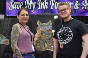 Tatuagem vira quadro depois de morte