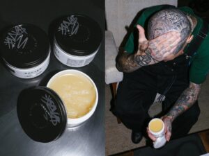 Skincare para tatuagem do Travis Barker