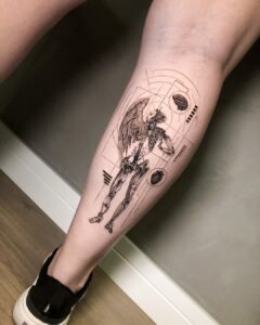 Tatuagem mini realismo