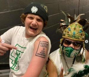 Boston Celtics tattoo