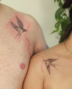 Tatuagem de casal