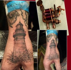 Tatuagem feita por Jack Rudy