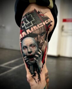 Pink Floyd: A Banda Que Mais Inspira Tatuagens no Mundo do Rock Tatuagem de banda de rock. Rammstein