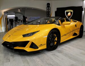 Lamborghini tatuada