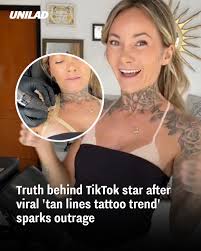 Influencer do TikTok Faz Tatuagem De Marquinha De Biquíni e Viraliza Tatuagem de bronzeamento artificial