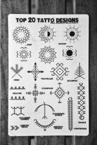 Desenhos de tatuagens tradicionais Kalinga