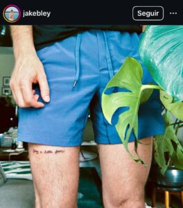 Primeira tatuagem.