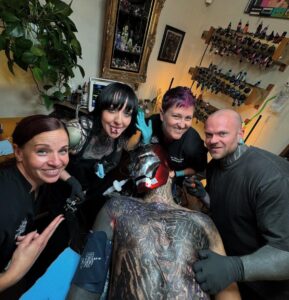 Tatuagem sem dor com anestesia geral