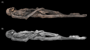 Tatuagens detalhadas em múmia Siberiana 